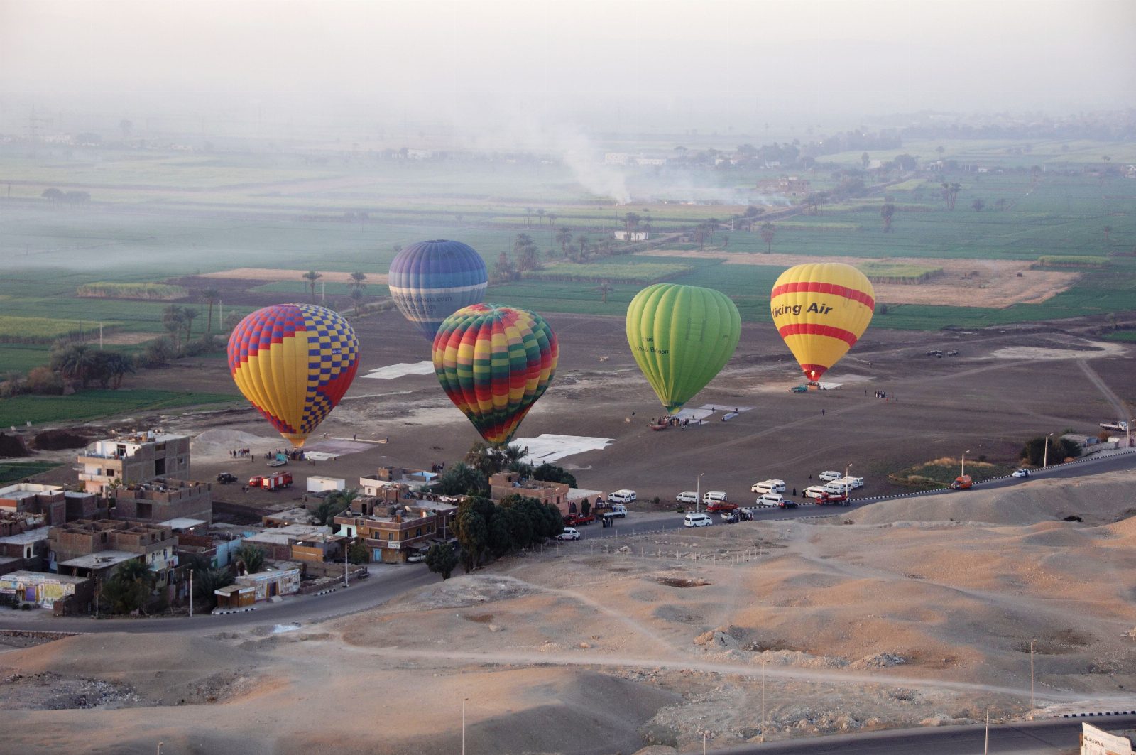 Luxor Hot Air Balloon Sunrise Flight Over the West Bank